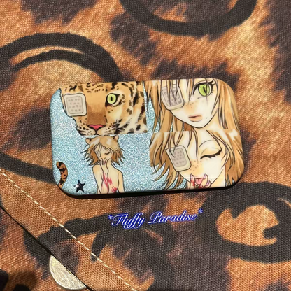 [Oliwa] Fluffy Paradise Pin Button