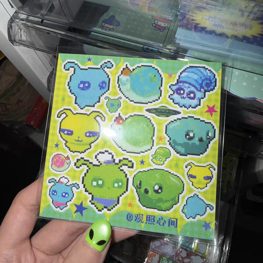 [Royalkkk] Sandy Glitter Sticker