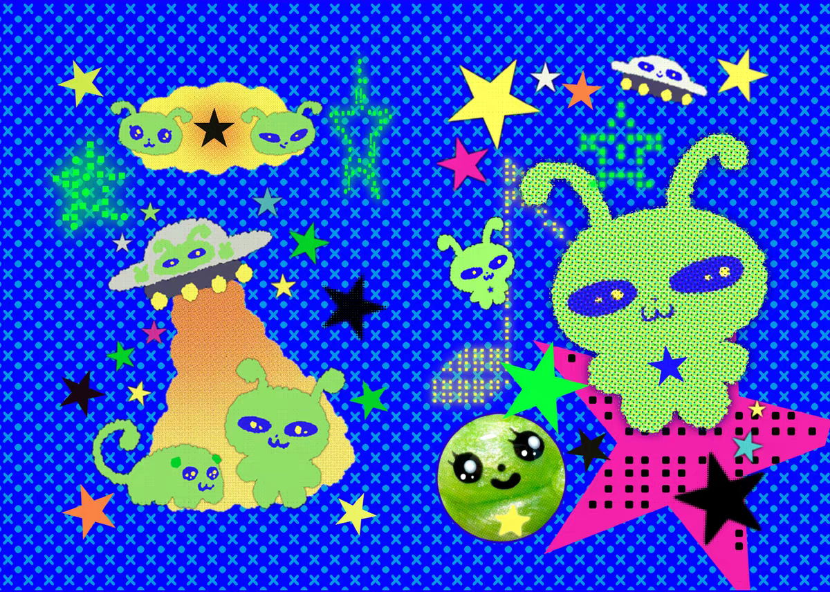 [Royalkkk] Alien Notebook 14x10cm