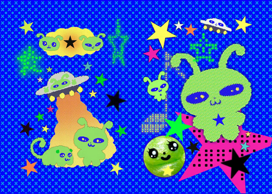 [Royalkkk] Alien Notebook 14x10cm