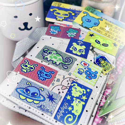 [Royalkkk] Alien Fabric Sticker Pack
