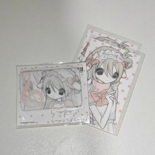 [Siljong] Love Sheep Pin Badge/ Card