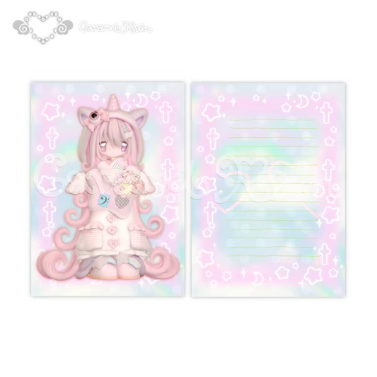 [Caramel Rain] Character Postcard