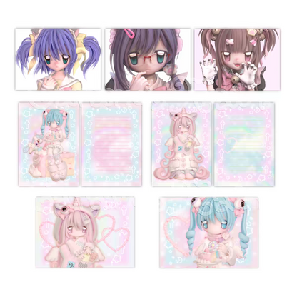 [Caramel Rain] Character Postcard
