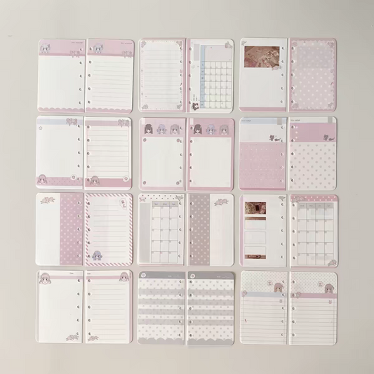 [21chuan] A7/M5 Flufflog Refill Page Set A