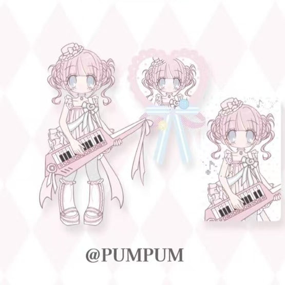 Kiyo Collaboration Sticker & Card Set