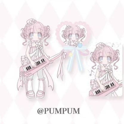 Kiyo Collaboration Sticker & Card Set