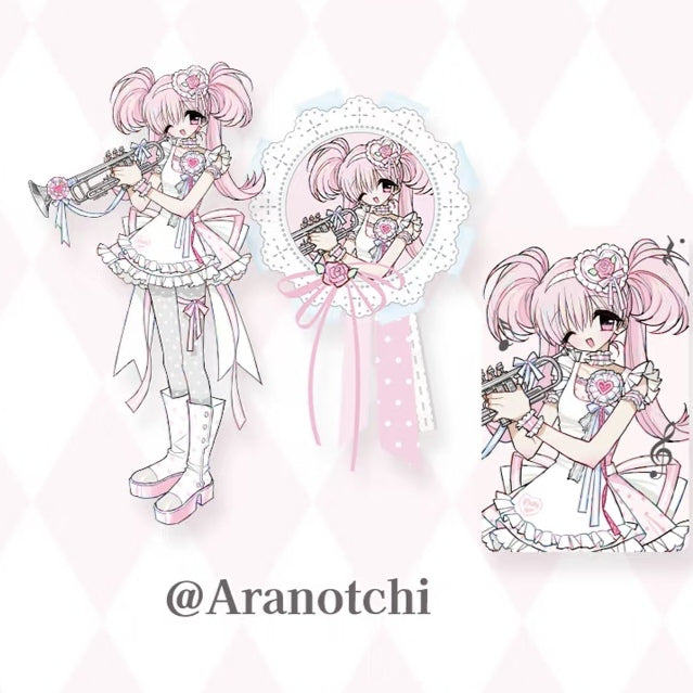 Kiyo Collaboration Sticker & Card Set