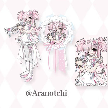Kiyo Collaboration Sticker & Card Set