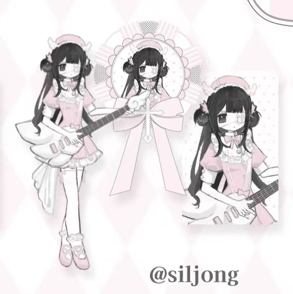 Kiyo Collaboration Sticker & Card Set