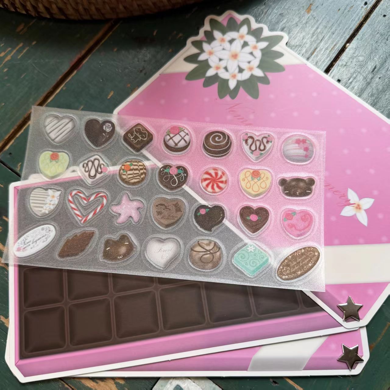 [Forest Note] Chocolate Sticker