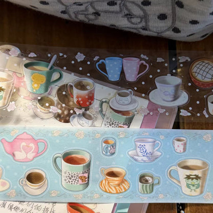 [Forest Note] Cup Kiss Cut Tape