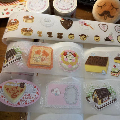 [Forest Note] Cream Cake Kiss Cut Tape