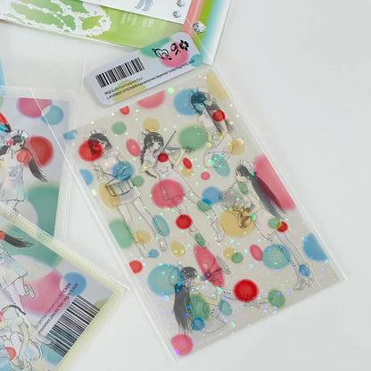 [Channel] Nonenones Layered Coloring Sticker