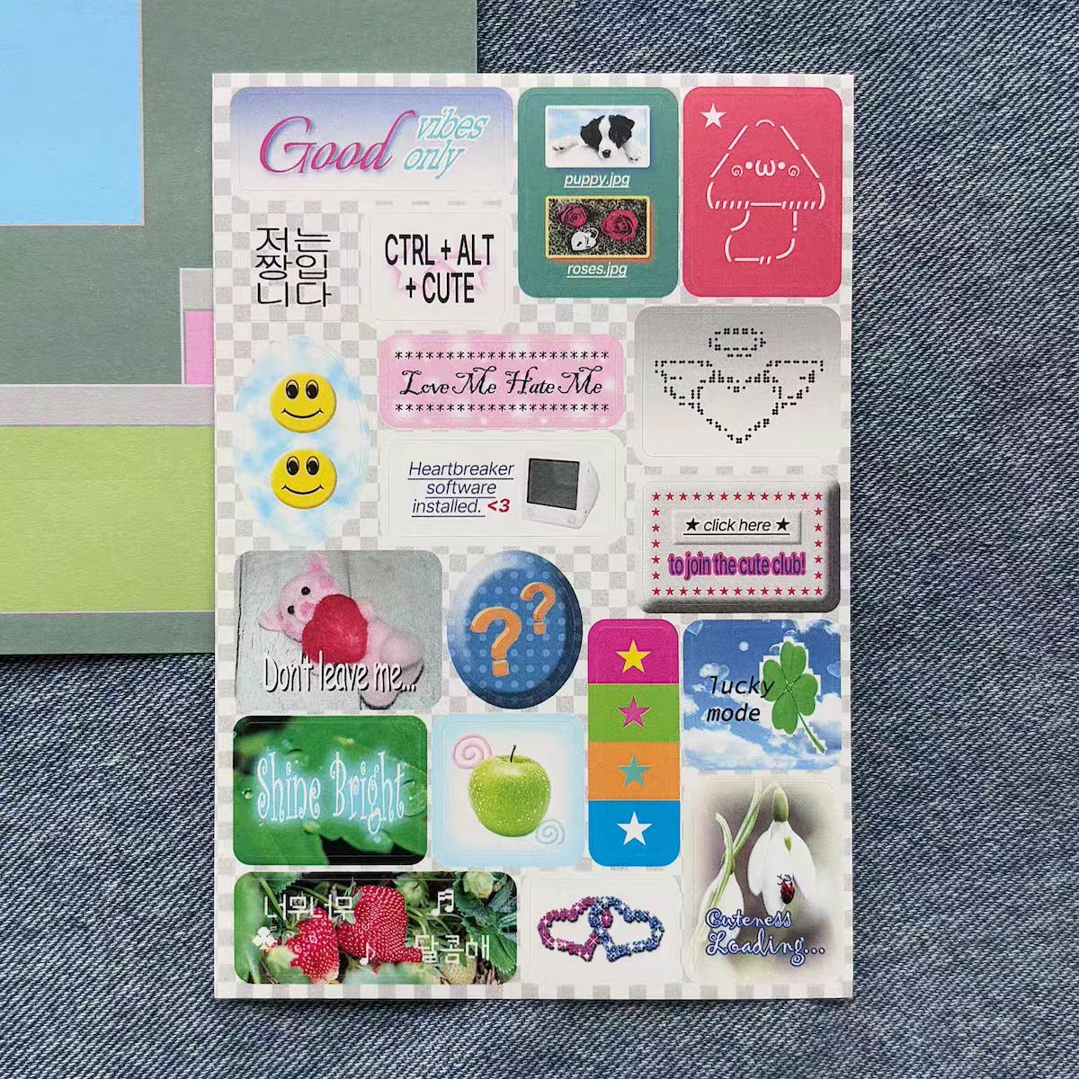 [BIT BY BIT] Cyber Mini Deco Sticker