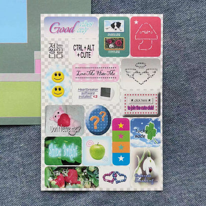 [BIT BY BIT] Cyber Mini Deco Sticker