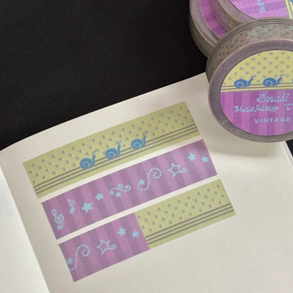 [BIT BY BIT] Snail Masking Tape