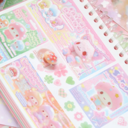 Pearly Button Fairytoy Catalog Sticker
