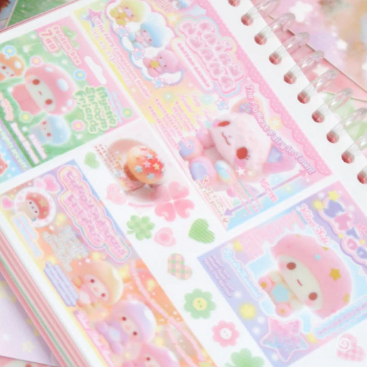 Pearly Button Fairytoy Catalog Sticker