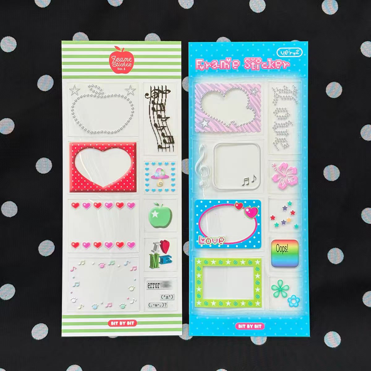 [BIT BY BIT] Frame Sticker