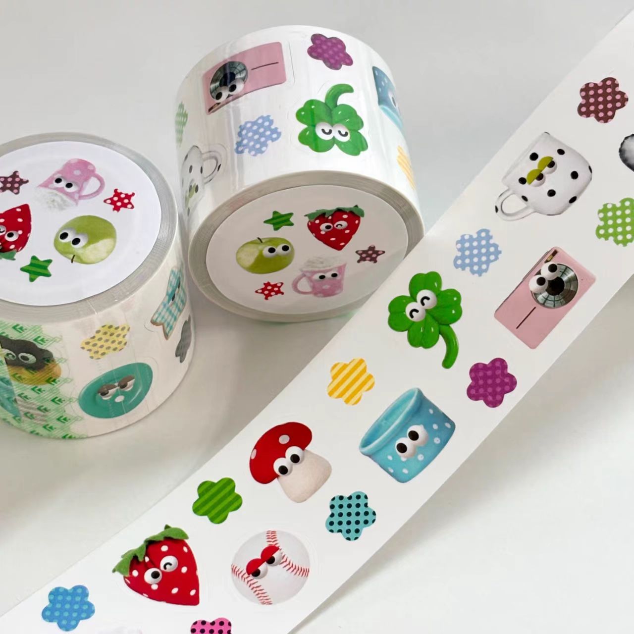 [BIT BY BIT] Cute Eyes Kiss Cut Tape