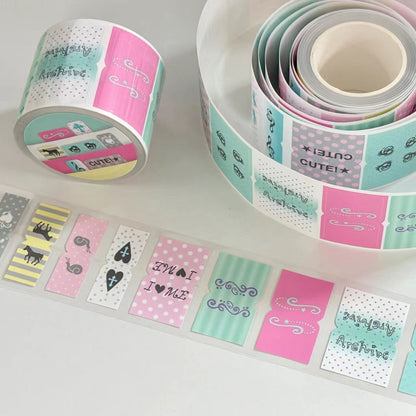 [BIT BY BIT] Index Label Kiss Cut Tape
