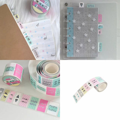 [BIT BY BIT] Index Label Kiss Cut Tape