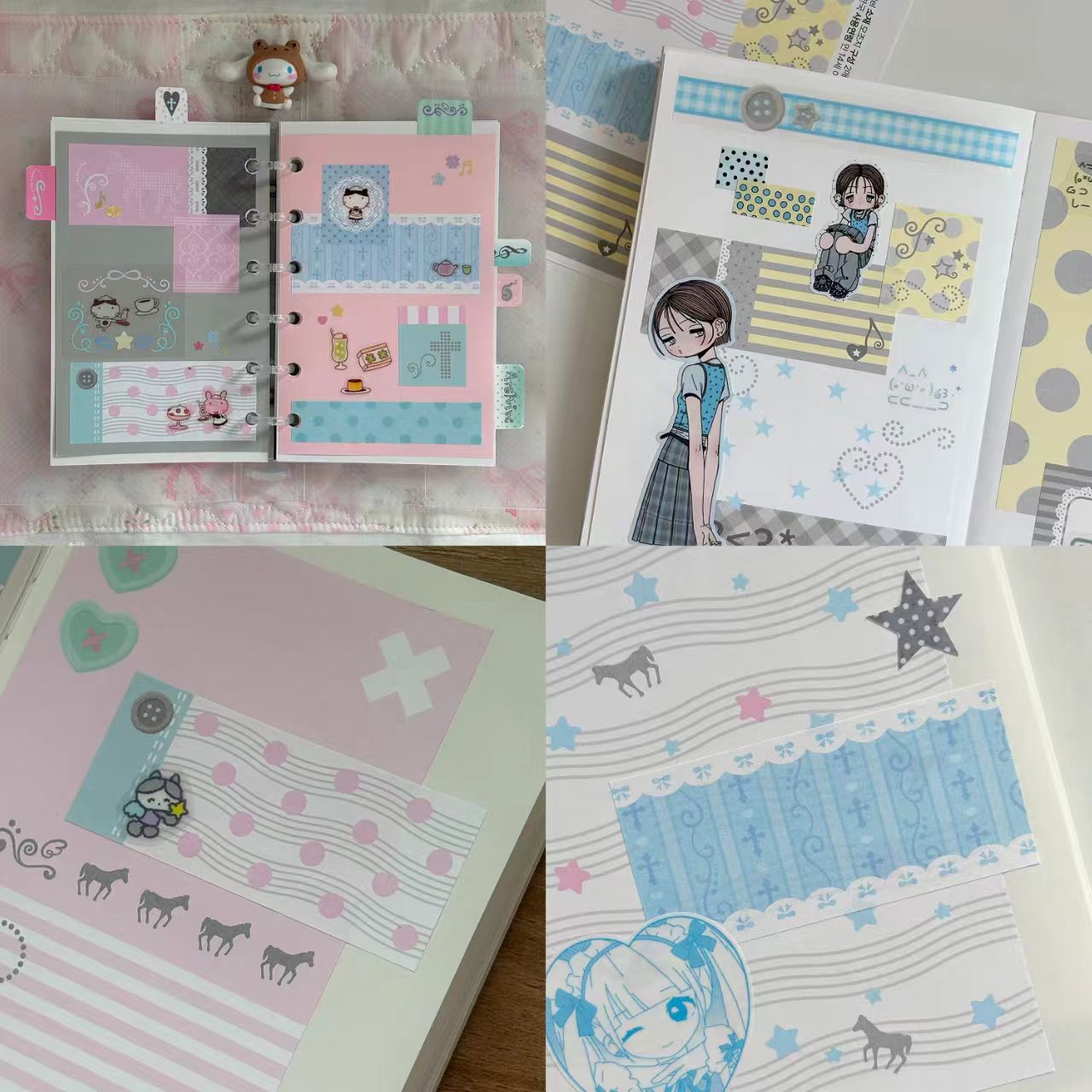 [BIT BY BIT] Pastel Mini Paper Sticker