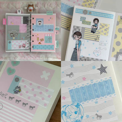 [BIT BY BIT] Pastel Mini Paper Sticker
