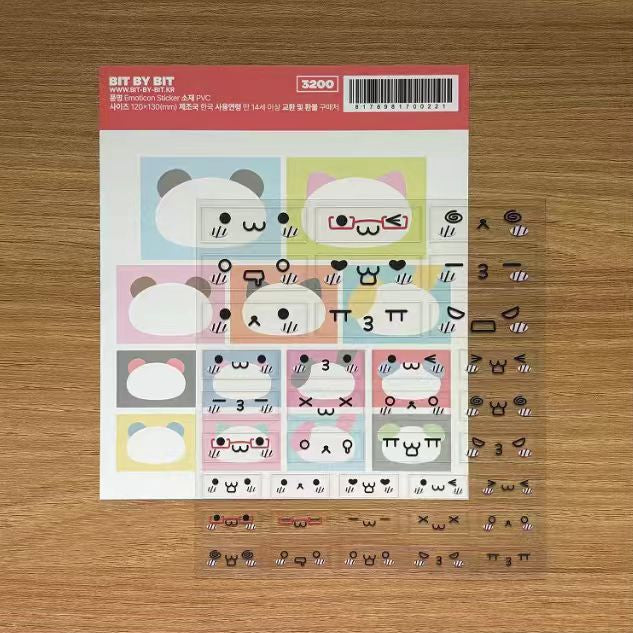 [BIT BY BIT] Emoticon Sticker