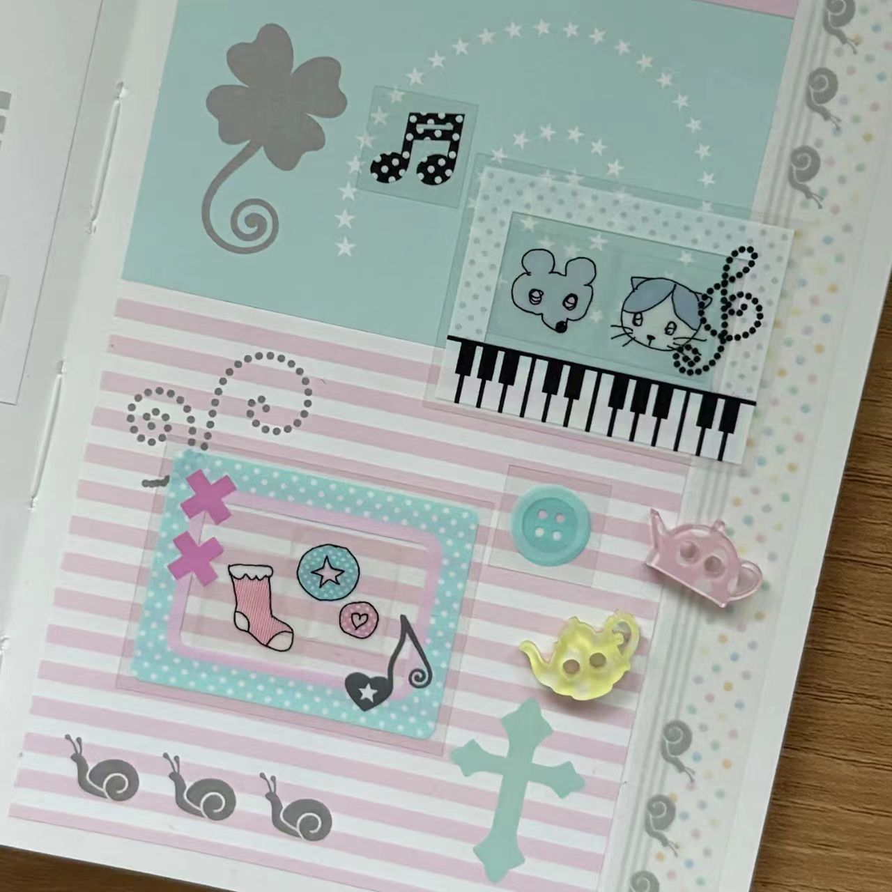[BIT BY BIT] Pastel Frame Sticker