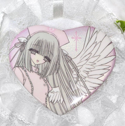 [Aranotchi] Angel Heart Pin Button