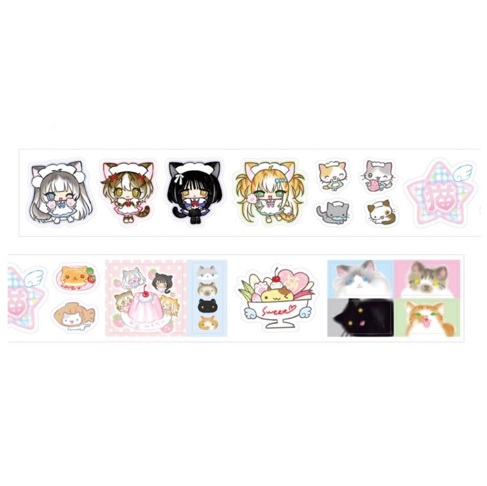 [Aranotchi] Cat Kiss Cut Tape