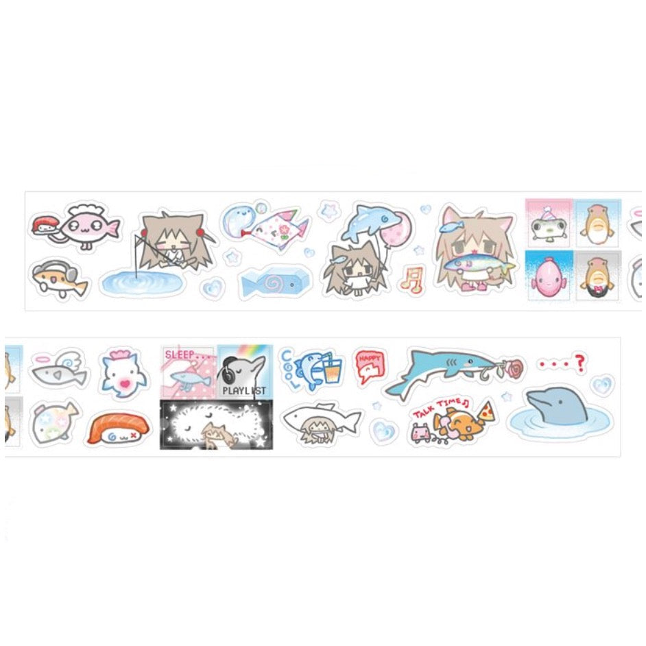 [Aranotchi] Fish Dream Kiss Cut Tape