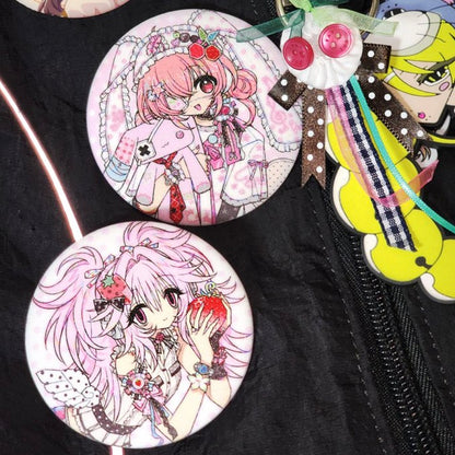 [Aranotchi] Petit Berry Pin Button