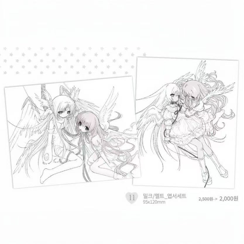 [Lovu Hime] Angel Postcard Set