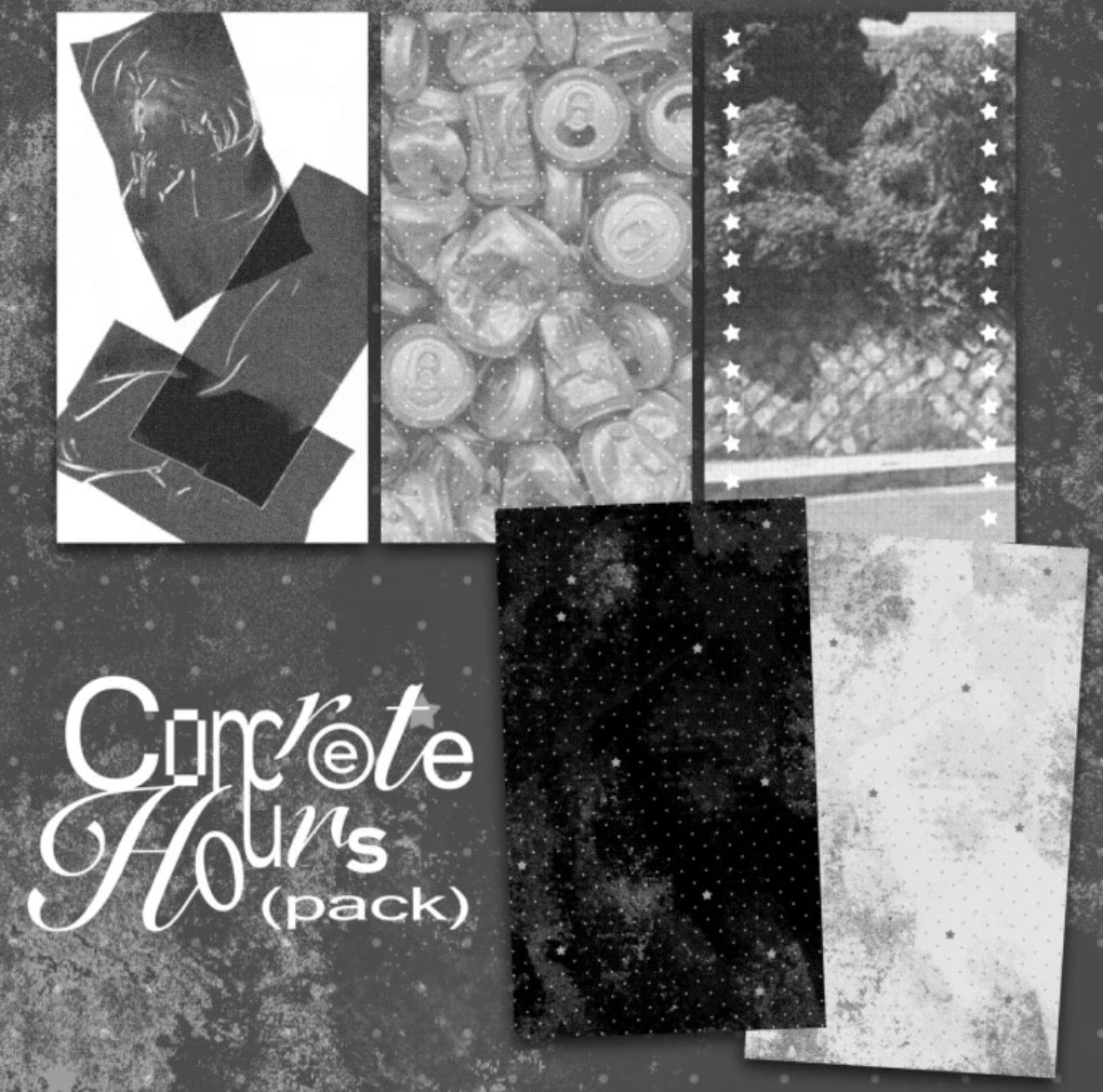 [Dawnitive] Concrete Hours Memo Sticker Pack 10p