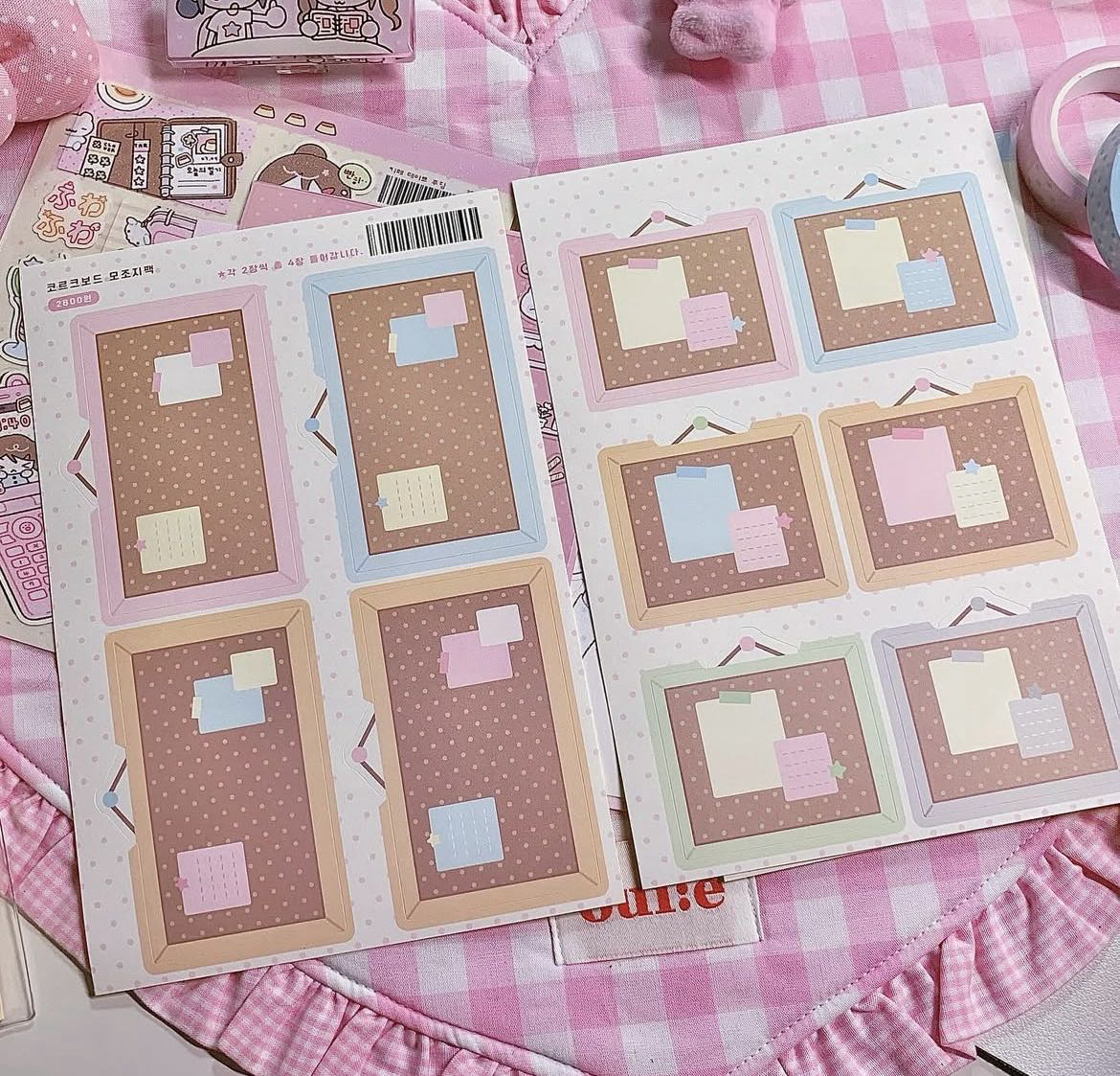 Malangcong Bulletin Board Paper Sticker Pack