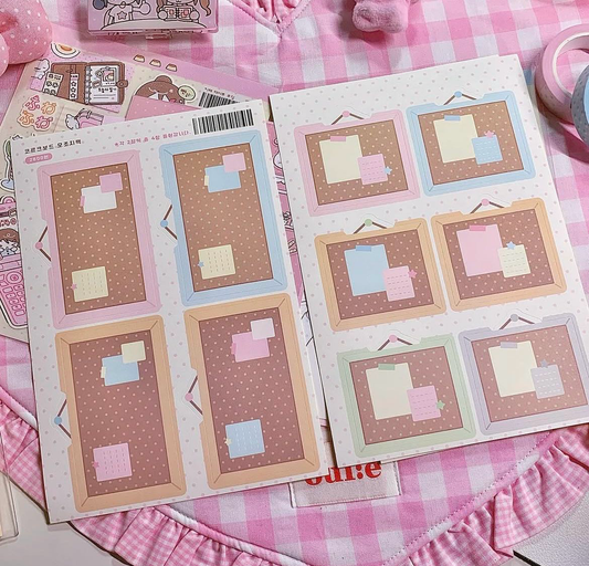 Malangcong Bulletin Board Paper Sticker Pack