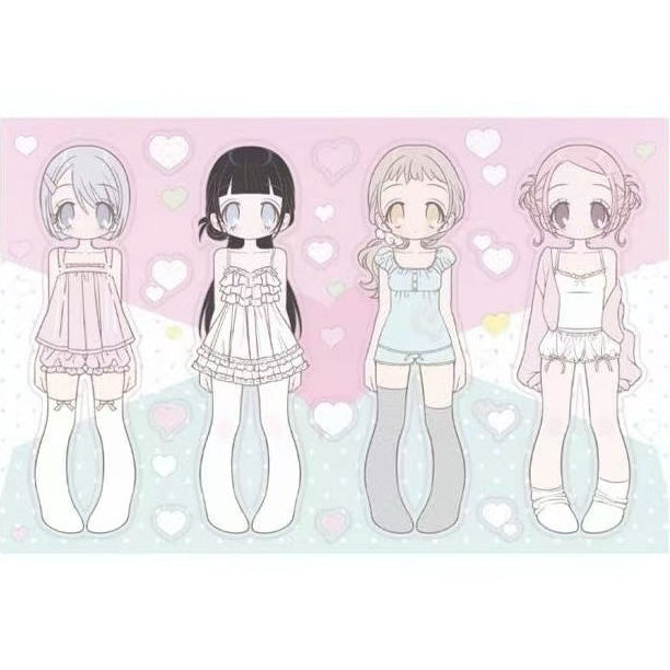 [Pumpum] Pajama Glitter Sticker