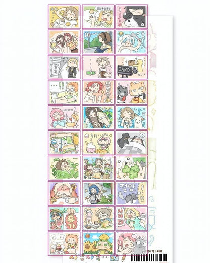 [Zzpencil] Daily Sticker
