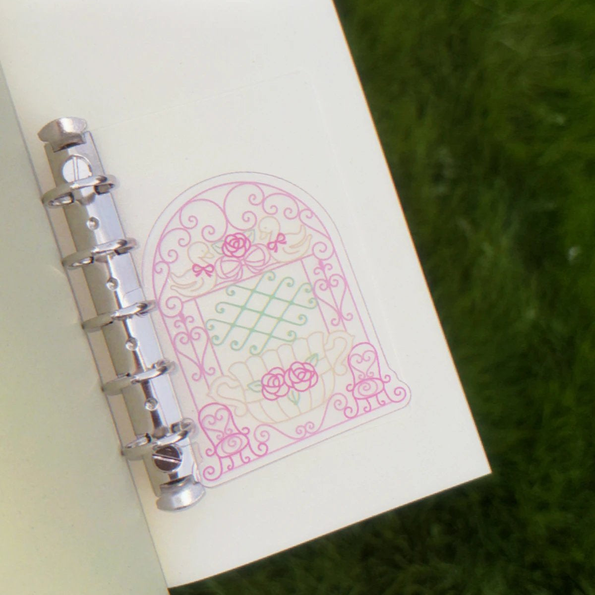 [Todakki] Rose Coffee Shop Divider Refill Page