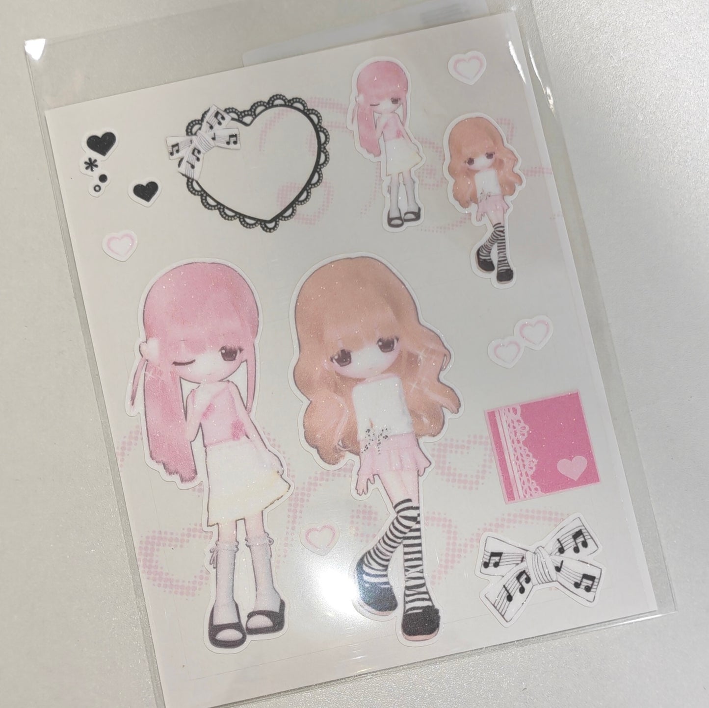 [Coraltree] Ribbon Sticker