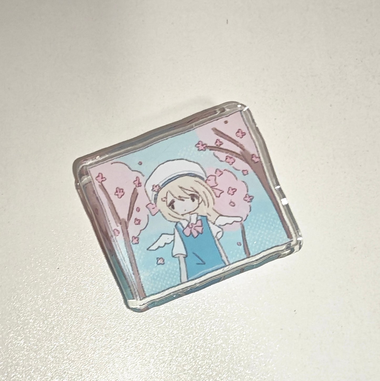 [Cat Cookies] Sakura Keychain & Clip