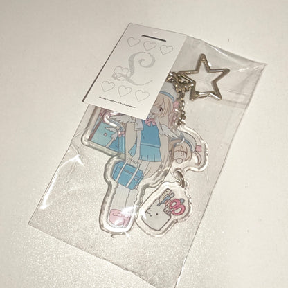 [Cat Cookies] Sakura Keychain & Clip