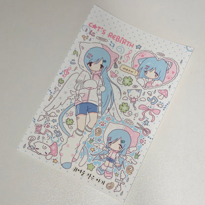 [Cat Cookies] Sticker Sheet