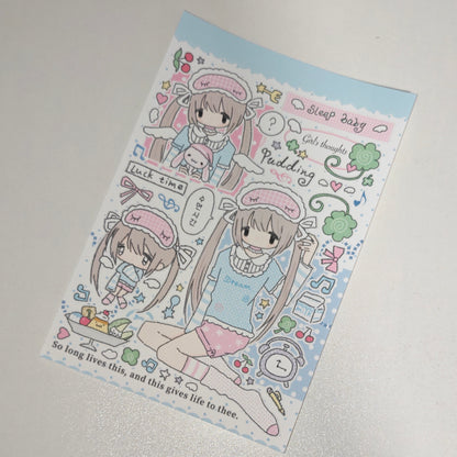 [Cat Cookies] Sticker Sheet