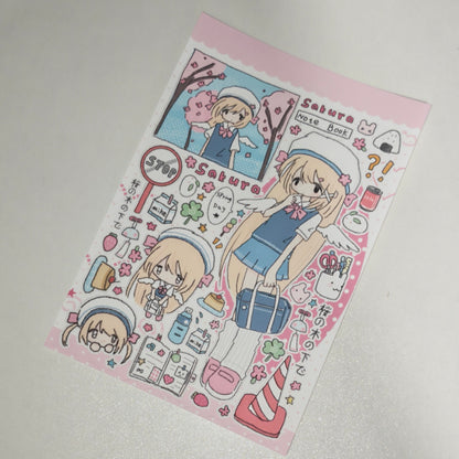 [Cat Cookies] Sticker Sheet