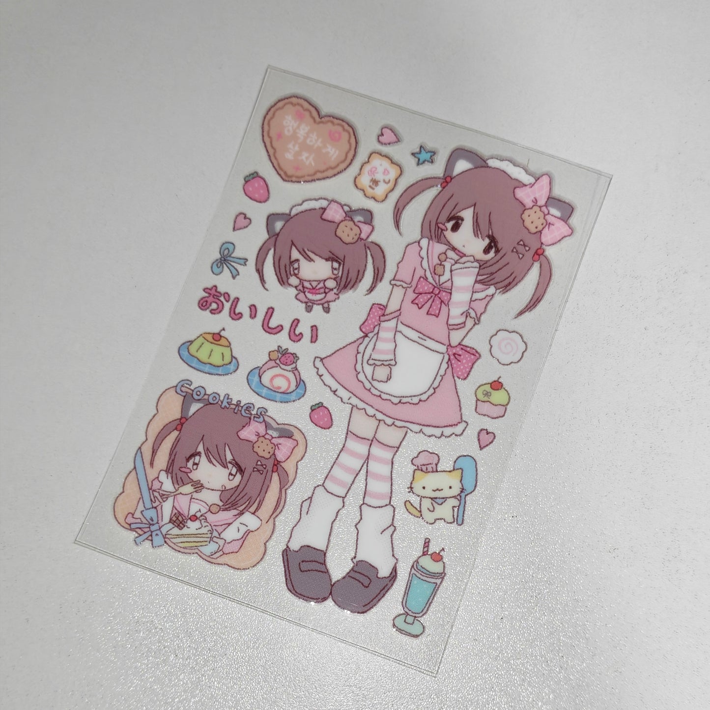 [Cat Cookies] A7 Transfer Sticker