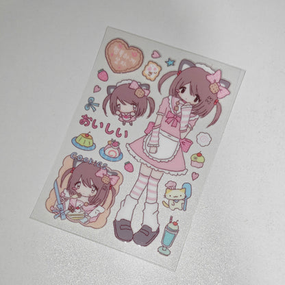 [Cat Cookies] A7 Transfer Sticker